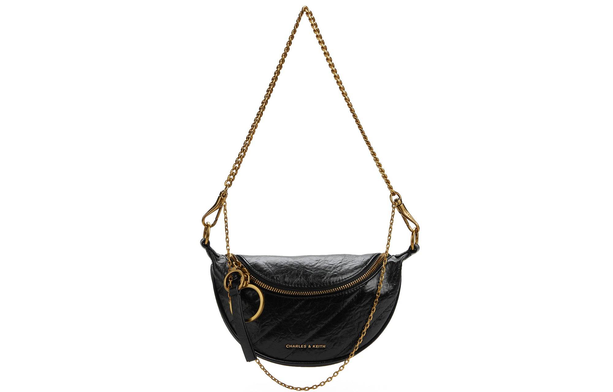 Сумка женская Charles & Keith Saddle - Boxette Shop